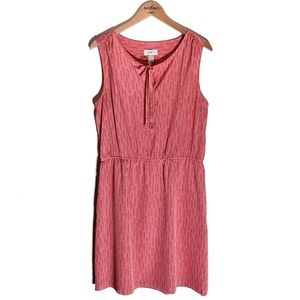 Loft Pastel/Soft Pink Dress Boho Pattern Dress